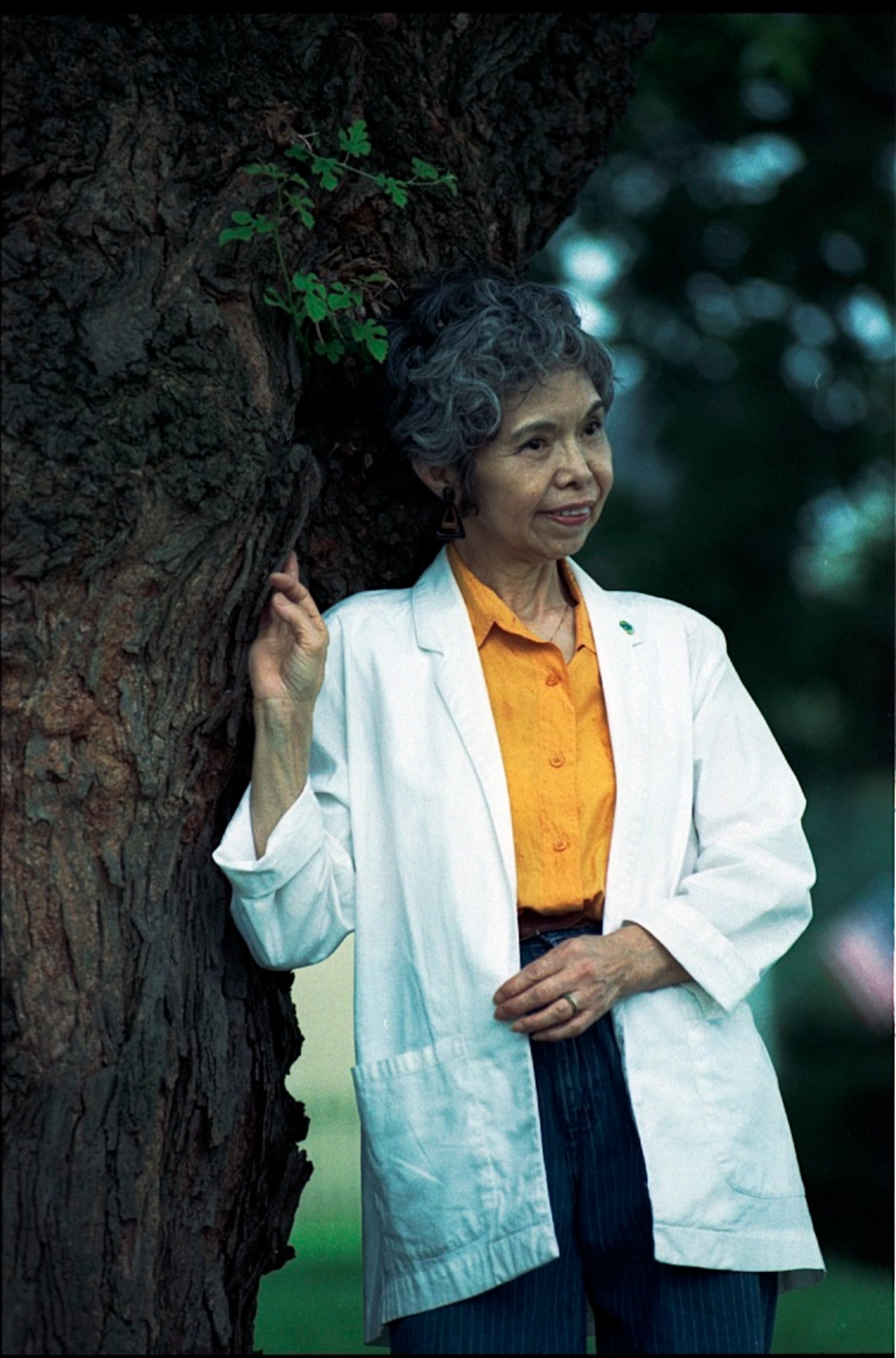 Nagasaki survivor Kiyomi Joyce. Joyce lived in the Dayton area until her death in 2022. JIM WITMER / STAFF