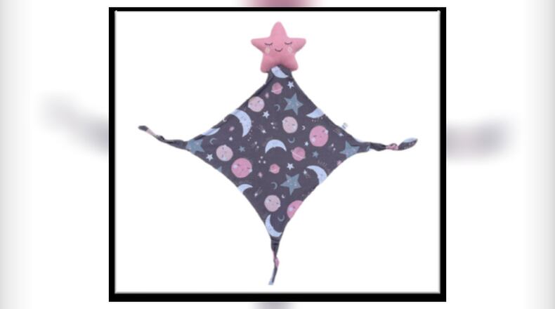 Little Sleepies’s Sleepyhead Lovey and Bandana Bib are being recalled because the care instructions label could detach and pose a choking hazard, according to the Consumer Product Safety Commission.