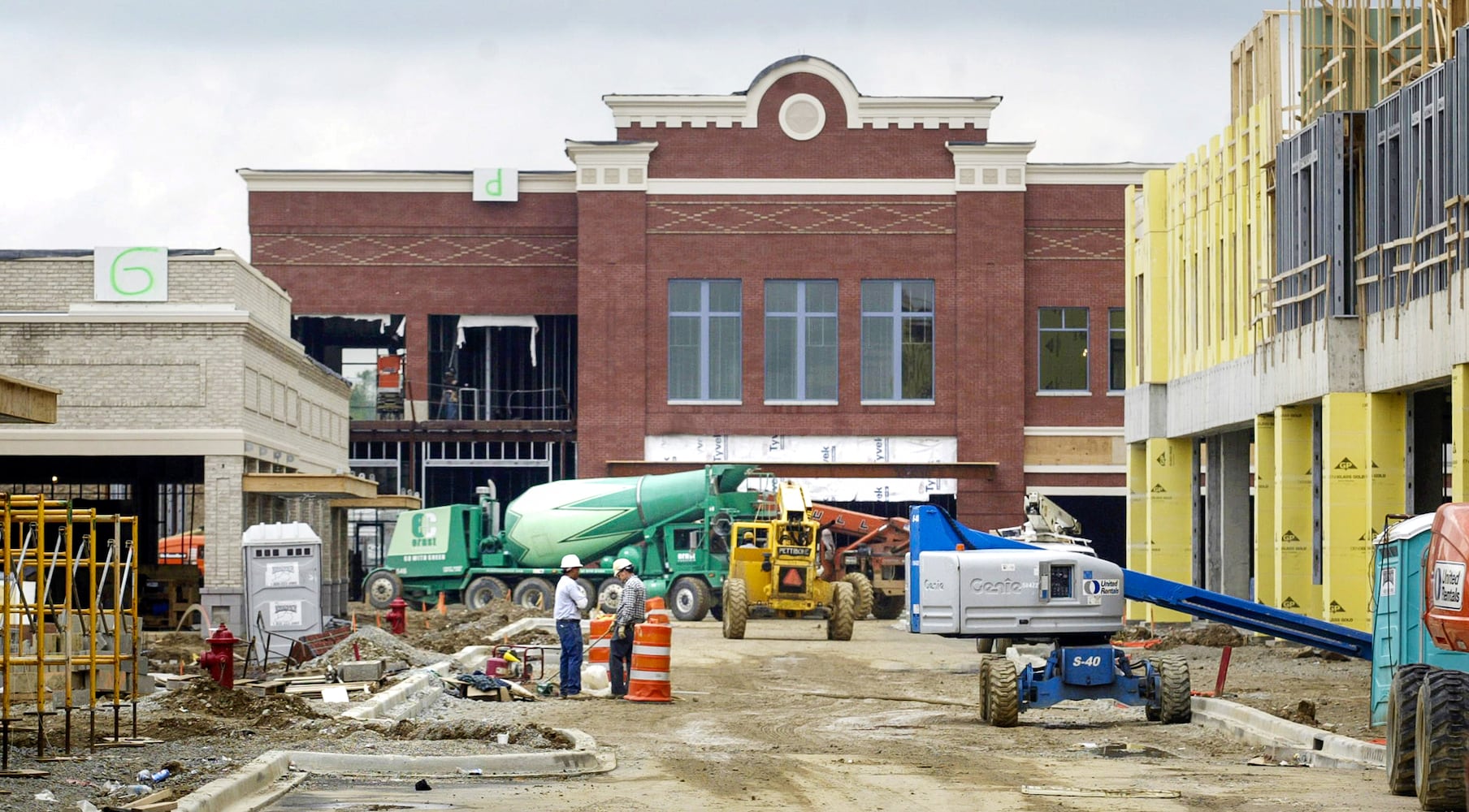 Greene Town Center opening 2006 Beavercreek
