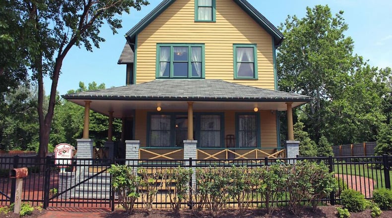 A Christmas Story House and Museum in Cleveland is the film location for the iconic 1983 holiday movie. PHOTO: A CHRISTMAS STORY HOUSE AND MUSEUM