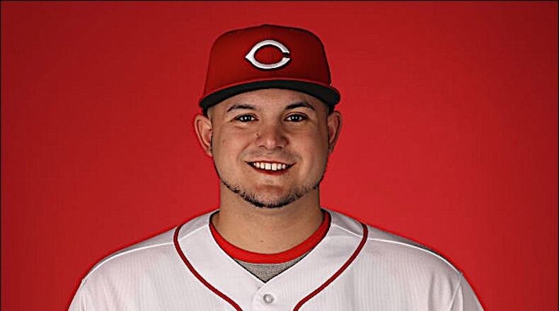 GOODYEAR, AZ - FEBRUARY 18: Pitcher Sal Romano #47 of the Cincinnati Reds poses for a portait during a MLB photo day at Goodyear Ballpark on February 18, 2017 in Goodyear, Arizona. (Photo by Christian Petersen/Getty Images)