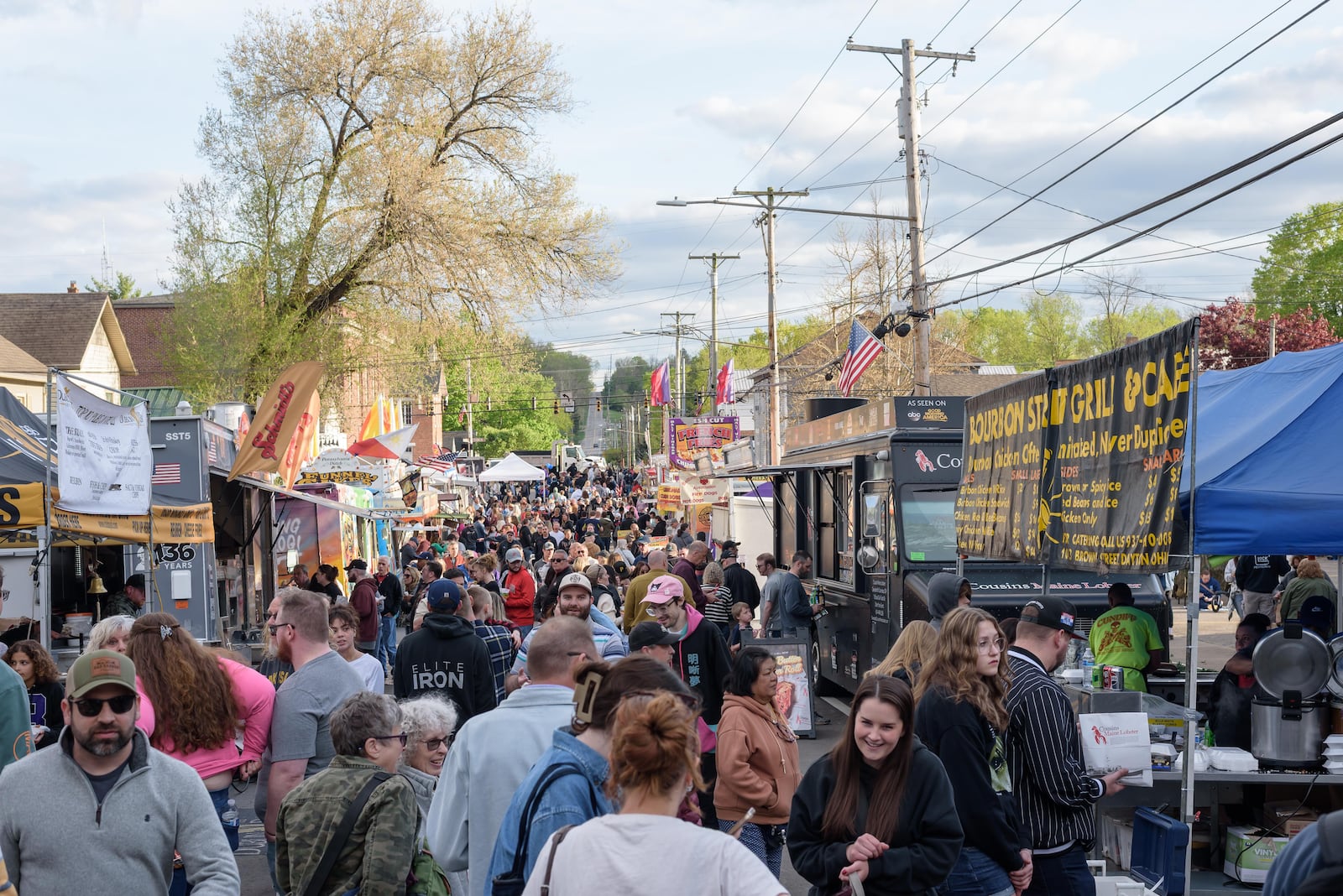 The 45th annual Bellbrook Sugar Maple Festival happened from Friday, April 25 through Sunday, April 27, 2025. Here are some highlights from Saturday’s festivities including Stranger’s '80s rock party set. TOM GILLIAM / CONTRIBUTING PHOTOGRAPHER