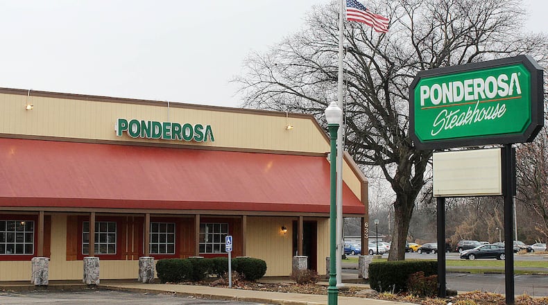 In December, this Ponderosa restaurant at 633 Scioto Street in Urbana unexpectedly closed its doors.