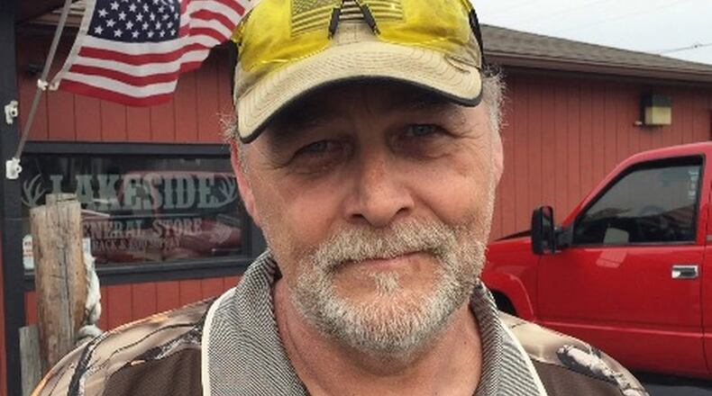 John Allen of Champaign County thinks Ohio’s new law allowing workers to bring guns to work as long as they are locked in their cars is a great idea. “You never know when somebody’s going to act stupid and you should be able to protect yourself,” he said. JEFF GUERINI/STAFF