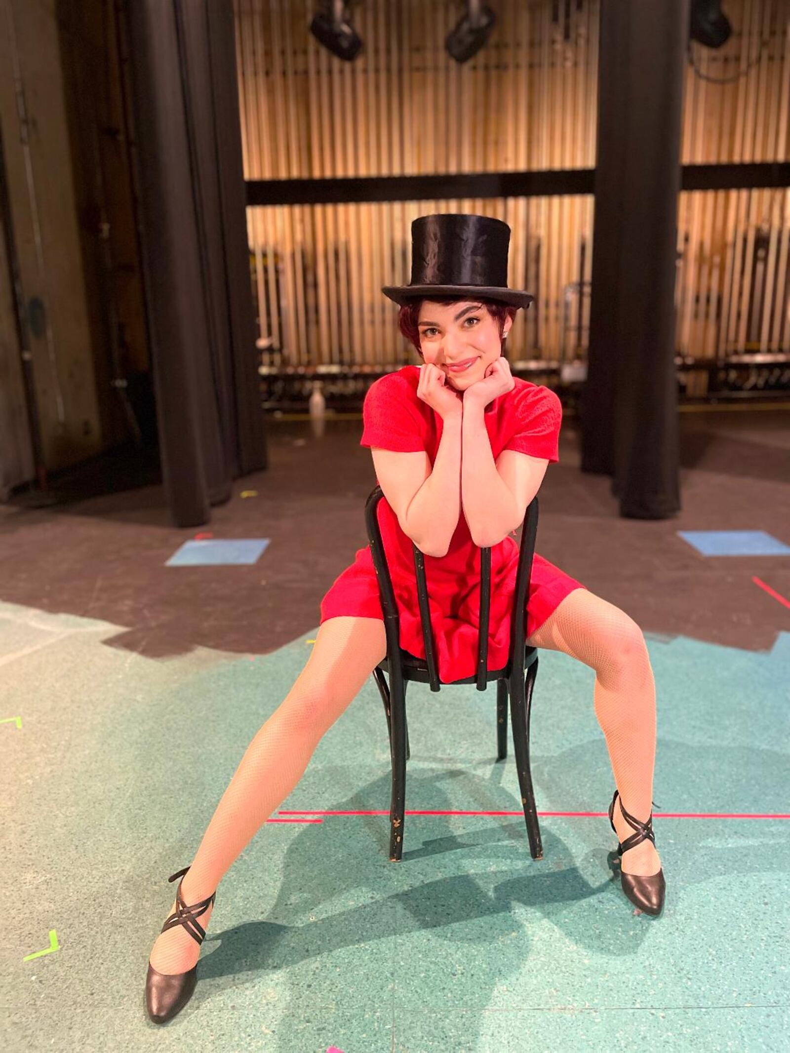 Wright State senior musical theatre major Tassy Kirbas stars as Charity Hope Valentine in "Sweet Charity" March 18-April 3. PHOTO COURTESY OF WRIGHT STATE THEATRE