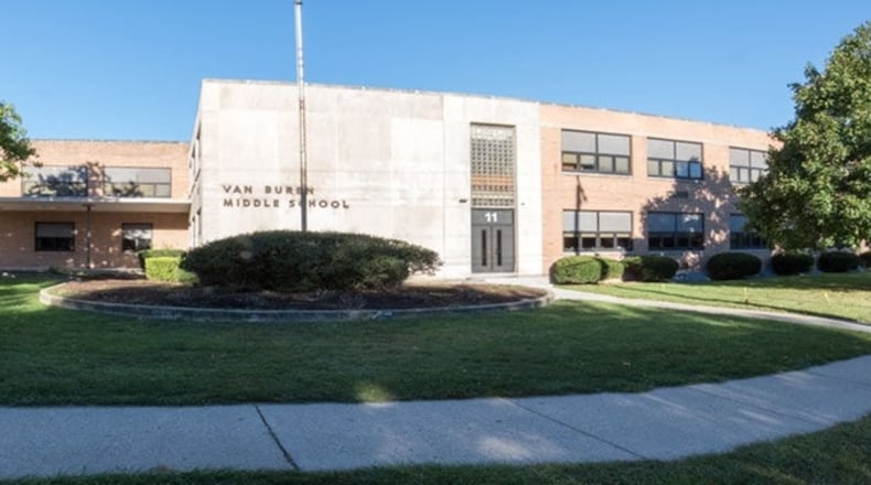 Van Buren Middle School, built in 1949, is the oldest school building in use in the Kettering City School District. CONTRIBUTED