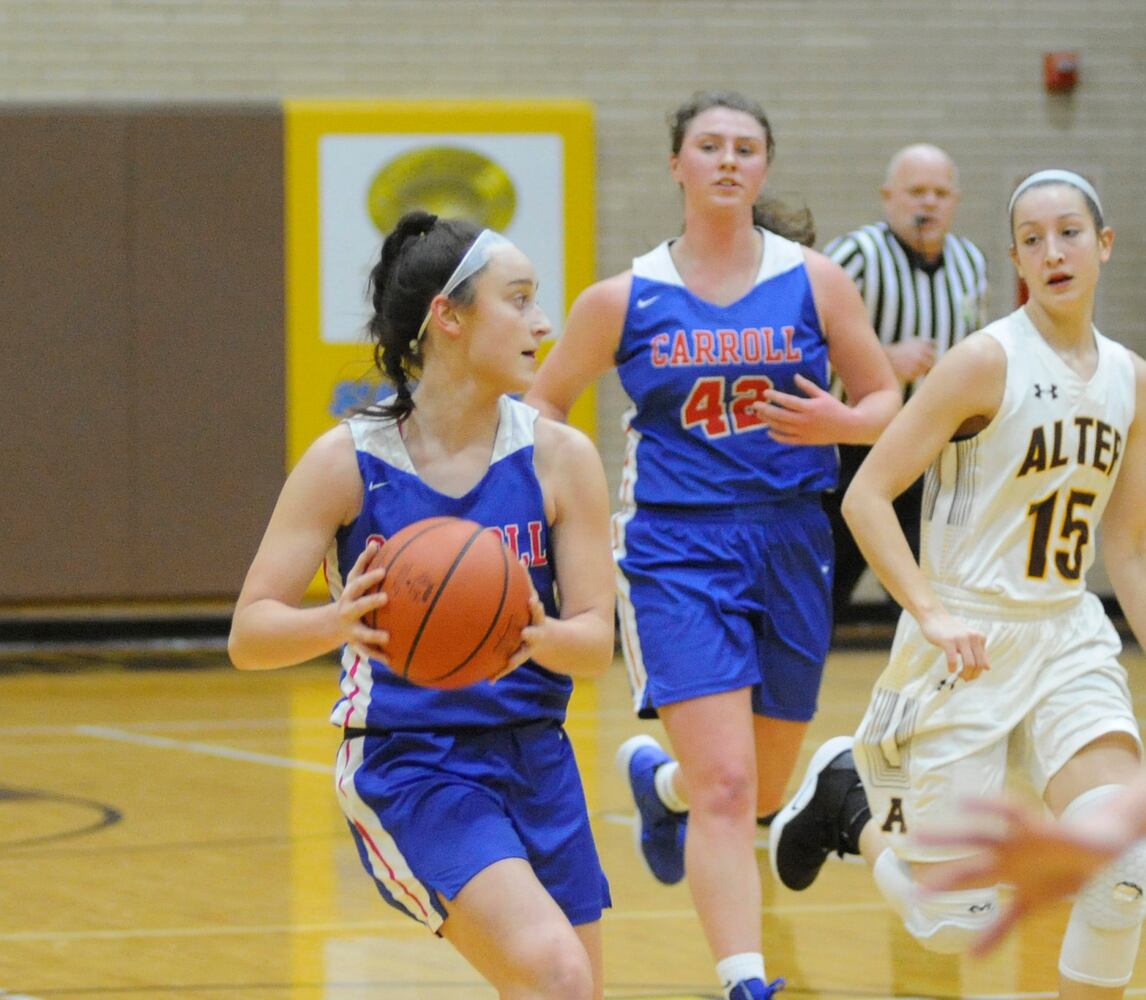 PHOTOS: Carroll at Alter girls basketball