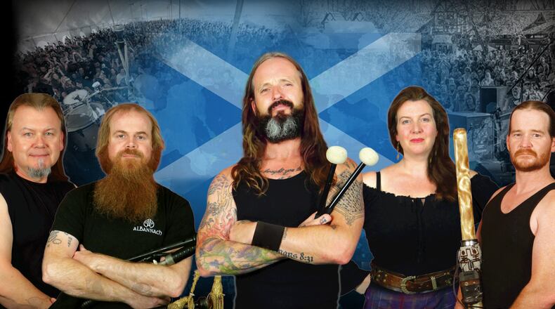 Albannach (pictured), which formed in Glasgow, Scotland in 2005, joins Drowsy Lads, Dulahan, Jamesons Folly and other acts for Celtic Fest Ohio at Renaissance Park in Waynesville on Saturday, June 17. CONTRIBUTED