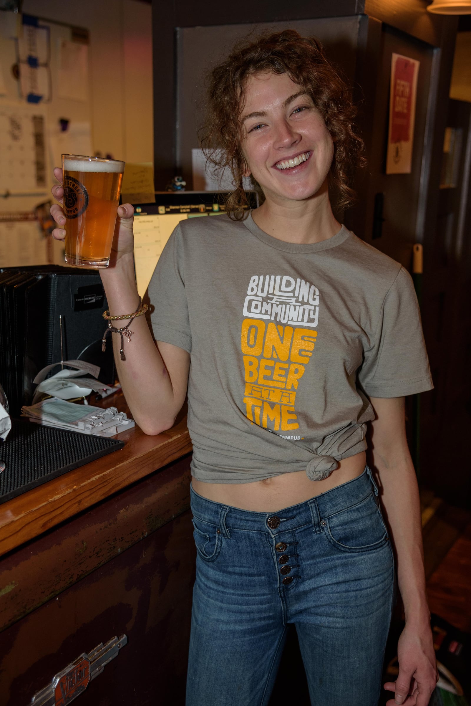 Fifth Street Brewpub teamed up with Dayton Sportcial to host a local Beer Olympics on Sunday, February 25, in conjunction with the closing ceremony for the 2018 Olympic Winter Games in Pyeong Chang. TOM GILLIAM PHOTOGRAPHY