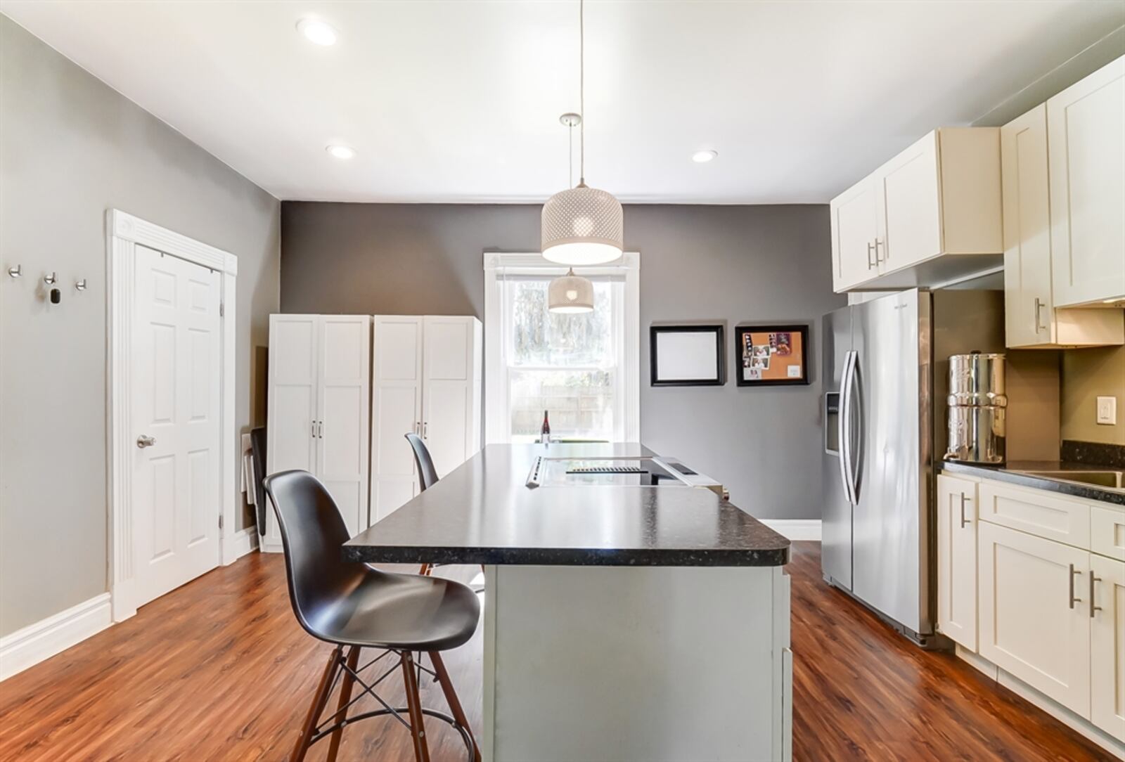 Listed for $295,000 by Coldwell Banker Heritage, the frame two-story with 1,632 square feet of living space at 420 Oak St. was built in 1899 and completely renovated in 2019. The double lot is just steps from the new native plant garden as well as Blommel Park, the heart of South Park. CONTRIBUTED