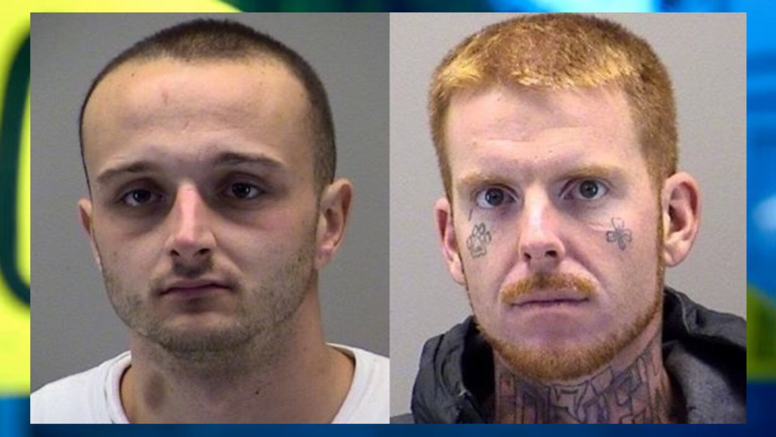 Ryan Christopher Jones, left, and Jack Ray Pressley