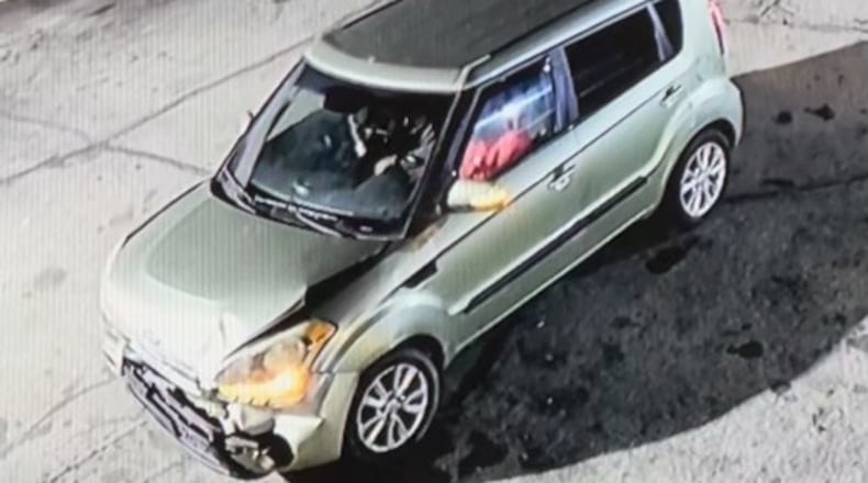 The Montgomery County Sheriff's Office asked the public for information about a felonious assault where a man reportedly hit a woman with a 2013 Kia Soul intentionally in Harrison Twp. on Jan. 29, 2024. CONTRIBUTED