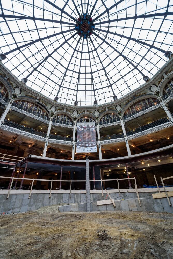 PHOTOS: See the latest progress on the Dayton Arcade