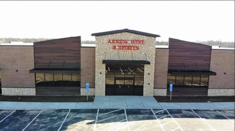 Arrow Wine & Spirits third overall location, in Mason, is scheduled to open on May 20, its owners say.