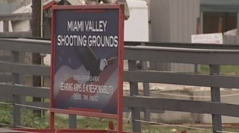 Errant shots in September 2017 from the Miami Valley Shooting Grounds in Vandalia prompted a police officer use his cruiser as cover while the bullets landed at a neighboring business. FILE PHOTO