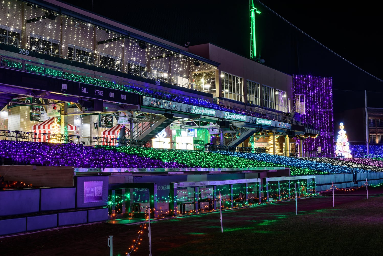 PHOTOS: Deck the Diamond at Day Air Ballpark