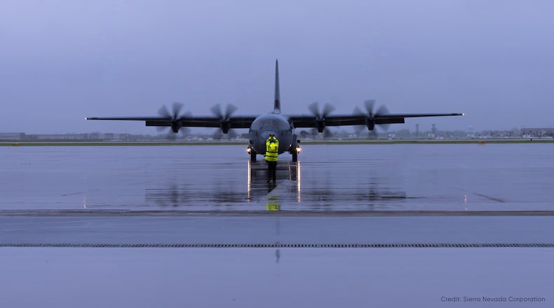 Sierra Nevada Corp.'s Aviation Innovation and Technology Center is located at the Dayton International Airport.