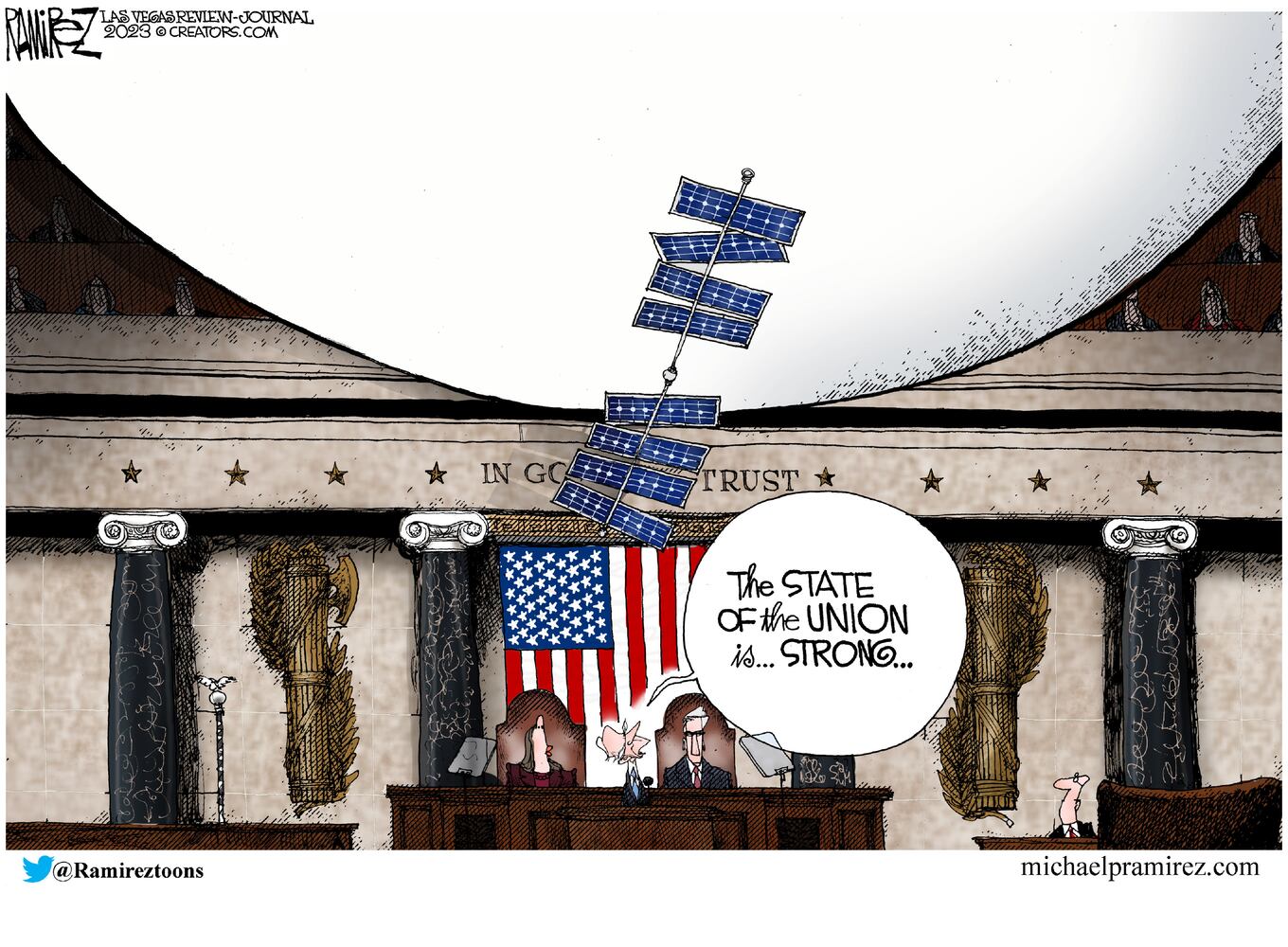 WEEK IN CARTOONS: State of the Union, Super Bowl, Chinese balloon and more