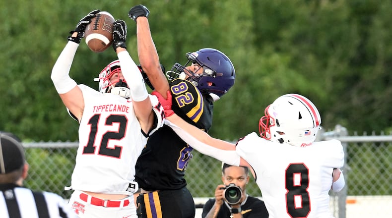 The Tippecanoe High School football team beat Bellbrook 21-0 on Friday, Aug. 22 at Miami Valley South Stadium. NICK FALZERANO / CONTRIBUTED PHOTO