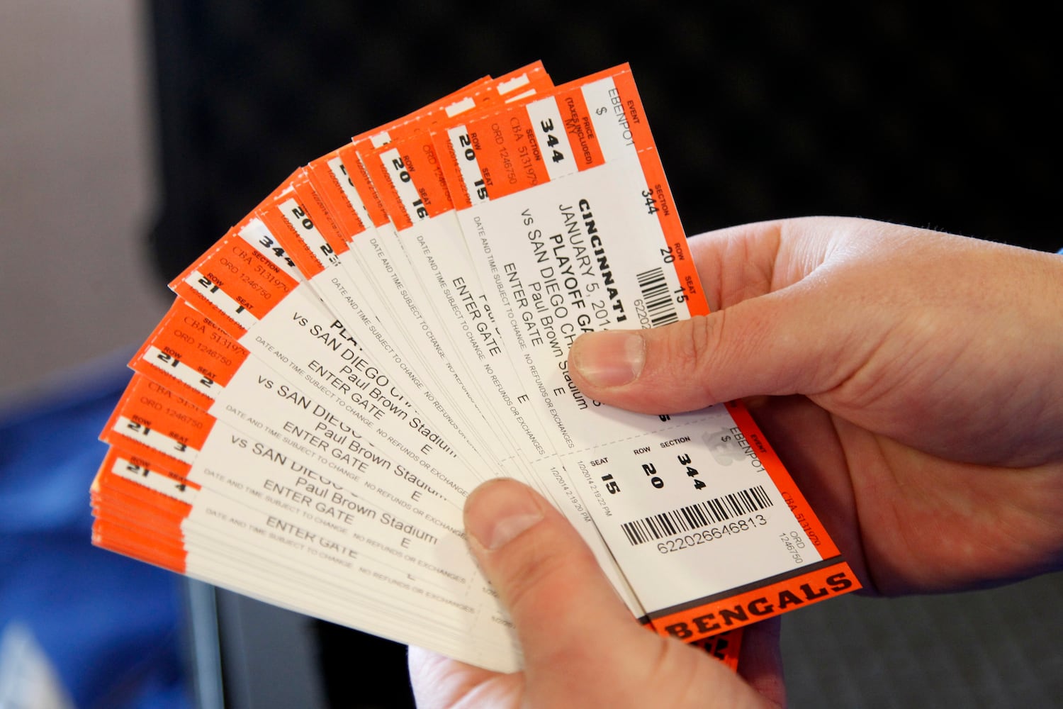 Bengals Tickets Giveaway