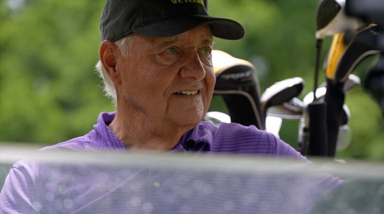 Larry Bolt has been diagnosed with multiple types of dementia. He goes to the gym and plays golf every week to take his mind off of it. KEITH BIERYGOLICK/WCPO