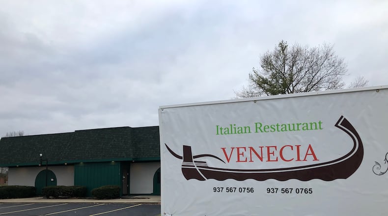 Venecia Italian Restaurant is now open in the former McGillicutty's Pub space at 1980 E. Whipp Road in Kettering. MARK FISHER/STAFF
