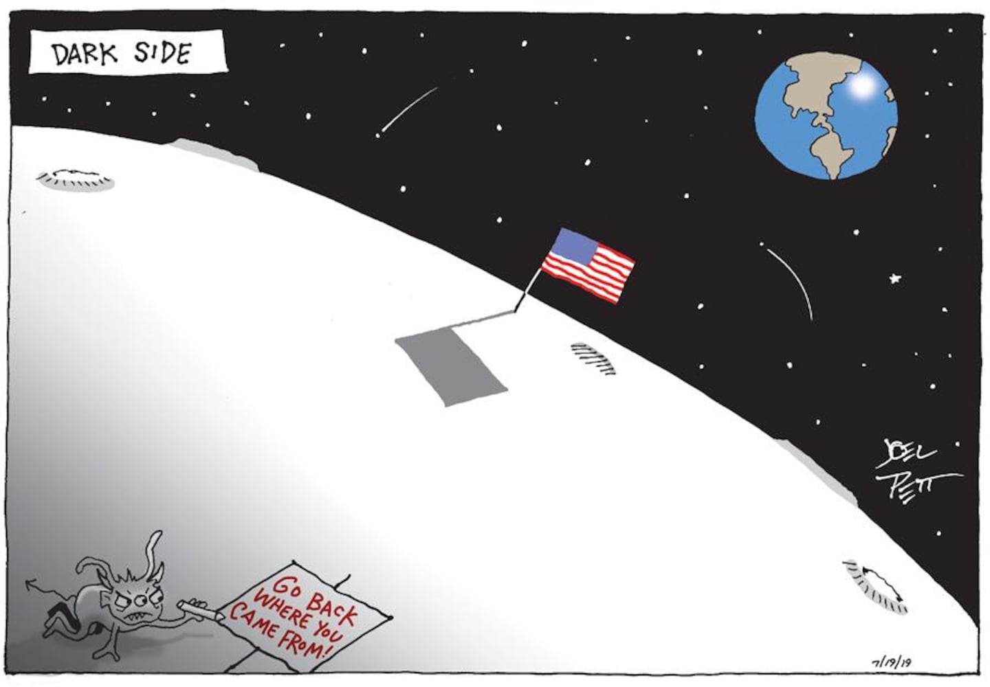 Week in cartoons: 50th anniversary of the moon landing and more
