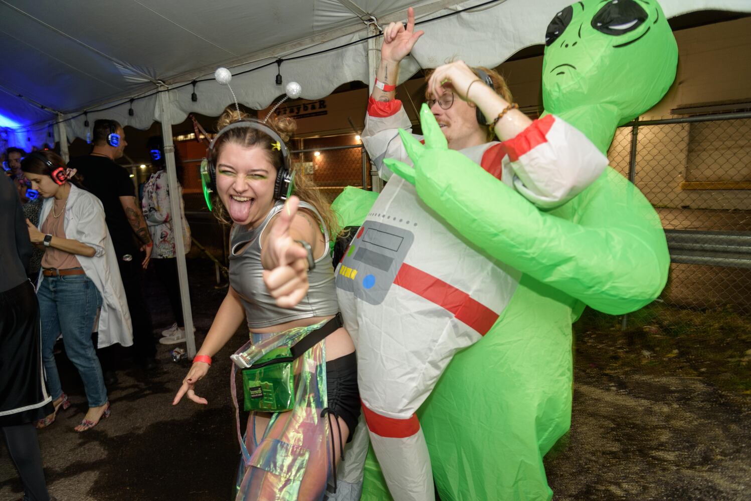 PHOTOS: Did we spot you at Dayton’s 3rd annual Spooky Silent Disco at Yellow Cab Tavern?