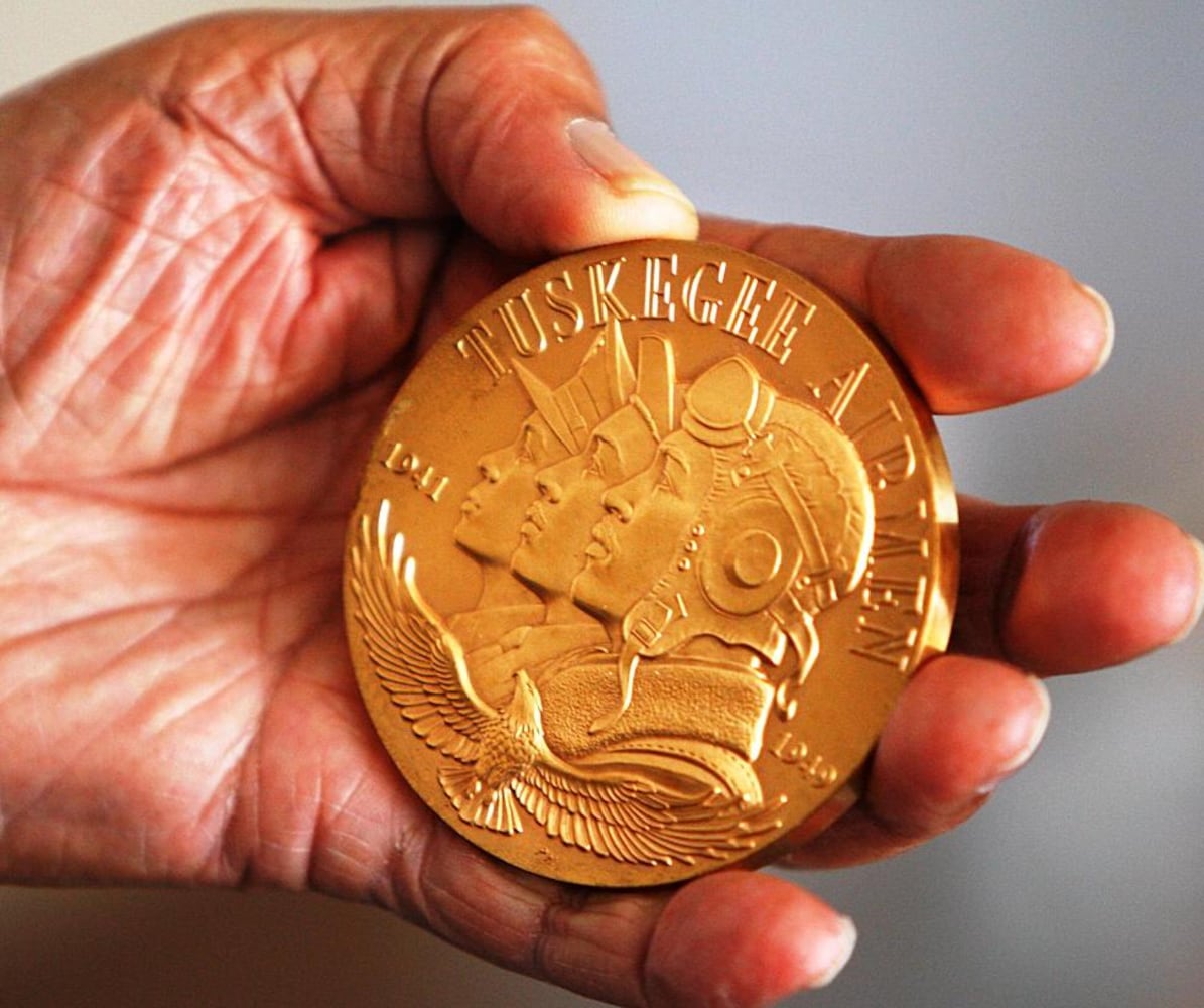 Lt. Col. Charles C. I. Williams' Tuskegee medal
