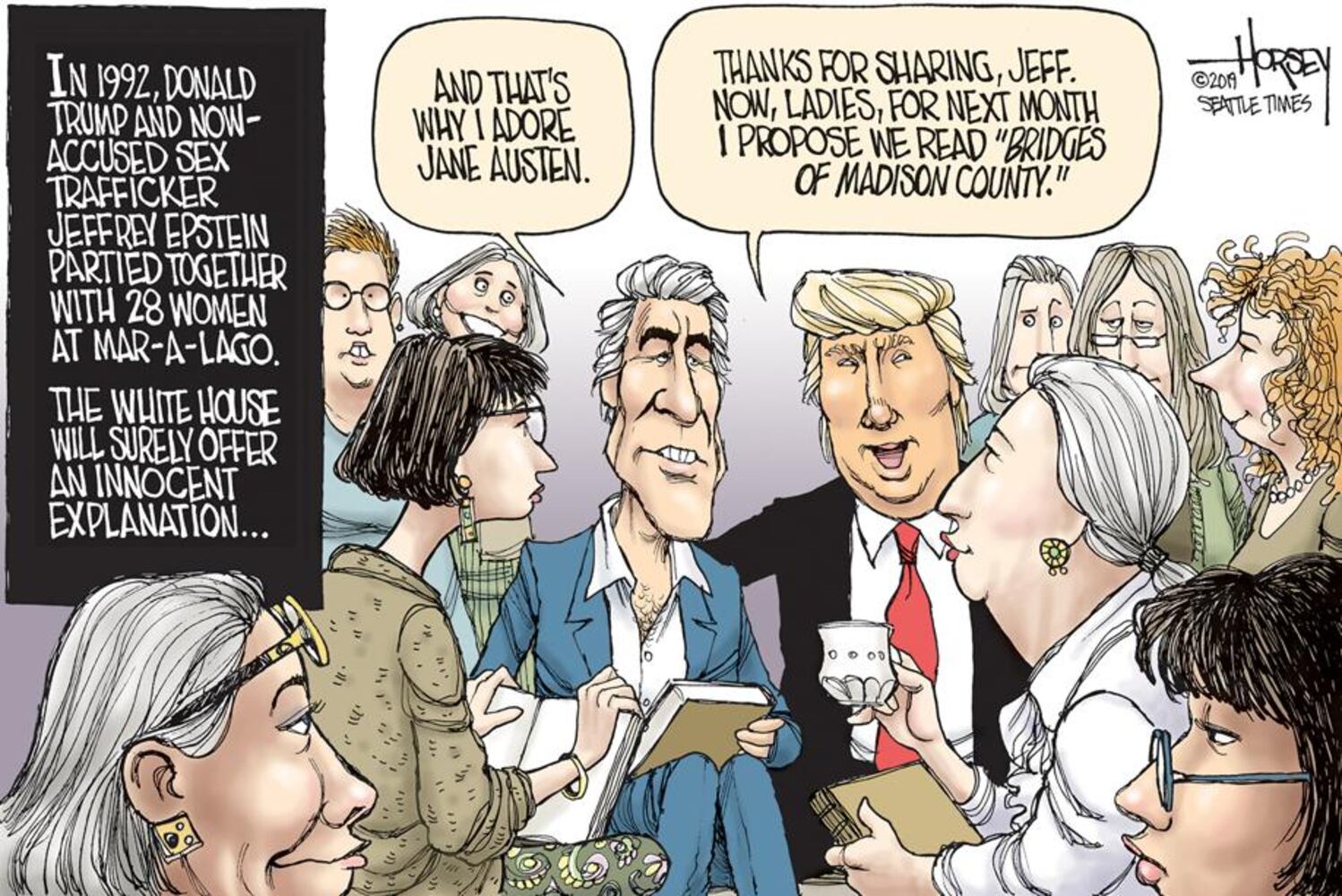 Week in cartoons: U.S. women’s soccer, Ross Perot and more