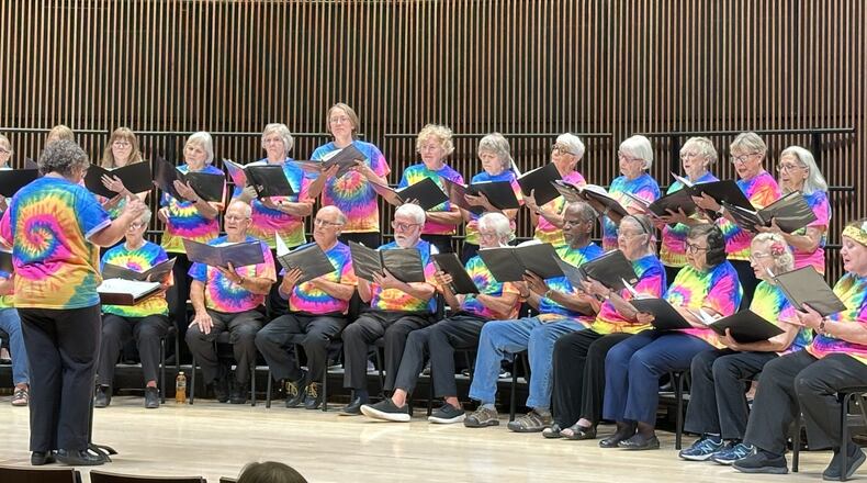 The Dayton Celebration Chorus performs at the Roger Glass Center for the Arts several times a year. CONTRIBUTED