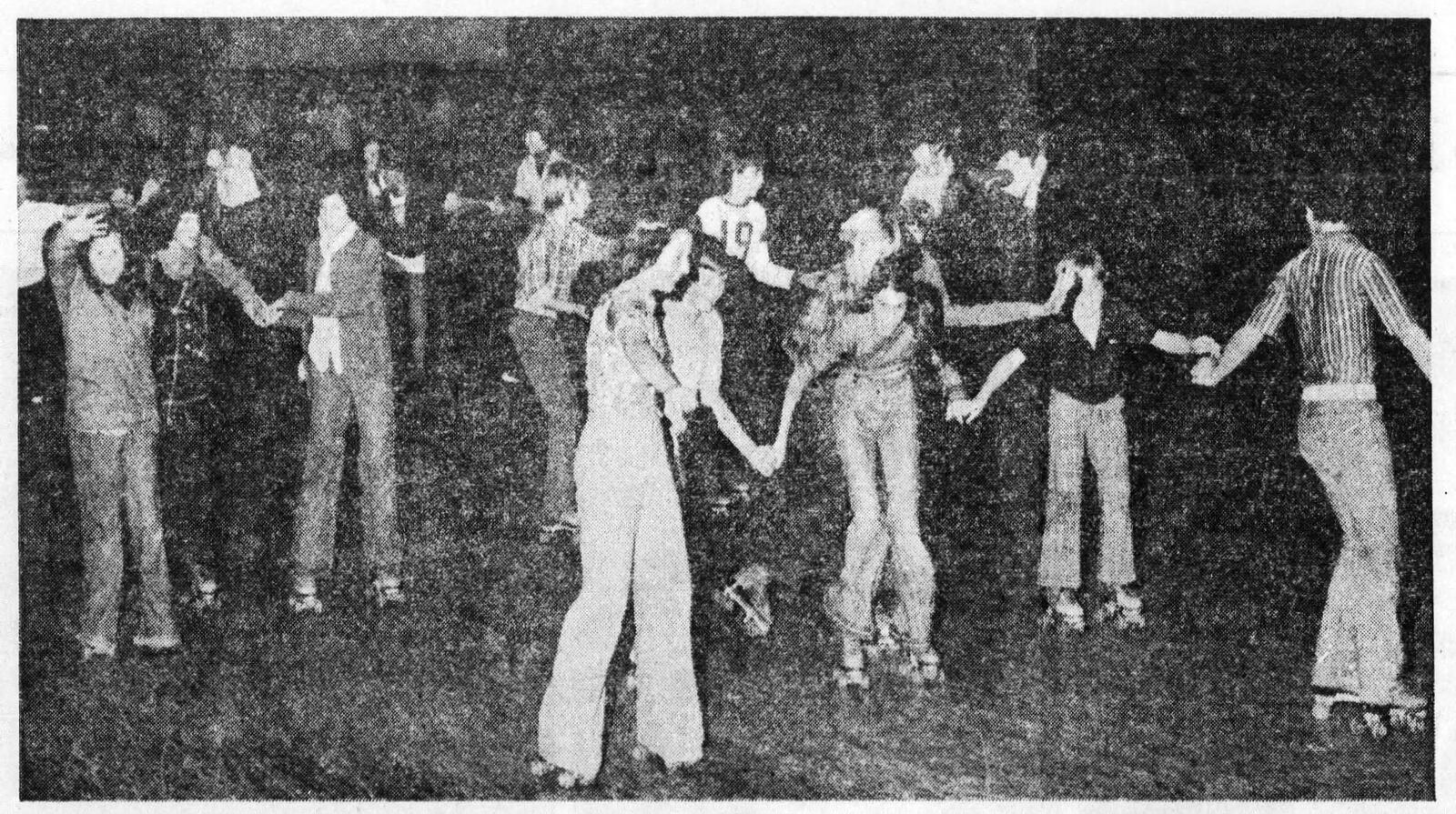 Great Skate, near the Dayton Mall, 1976. DAYTON DAILY NEWS ARCHIVES