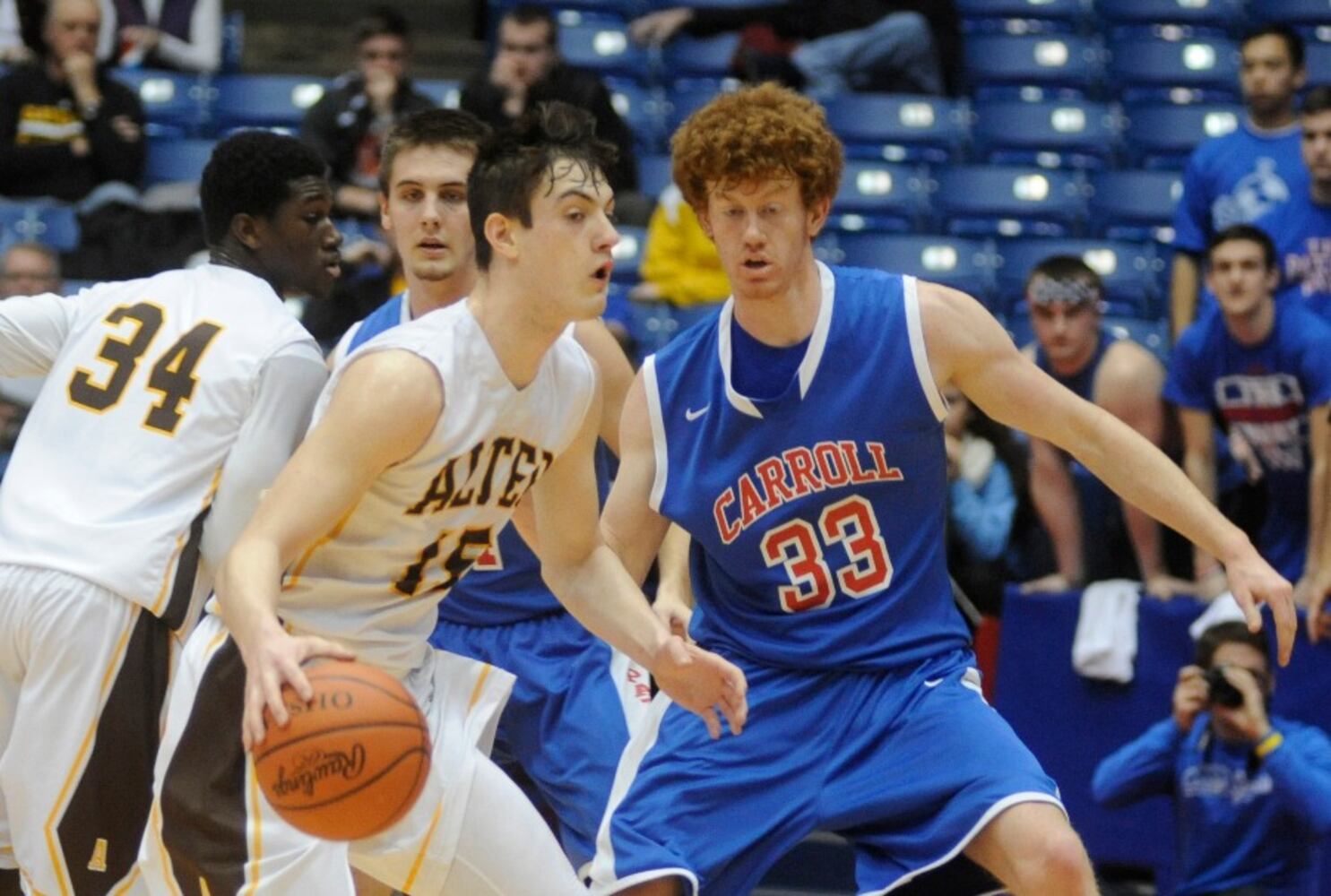 Area H.S. boys basketball action