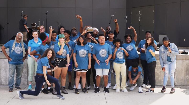 Signature Levitt Music & Arts Camp is offering young people a chance to learn and grow creatively in the heart of downtown Dayton this summer. CONTRIBUTED