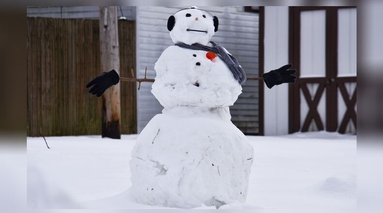 Butler County saw near zero-degree temperatures Wednesday, February 17, 2021, to go along with ice and snow from earlier in the week. NICK GRAHAM / STAFF