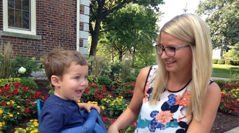 Ashley Marolo is a junior at UD majoring in dietetics. She was an paratrooper in the Army’s 82nd Airborne Division out of Fort Bragg, N.C. The Michigan native attends college on the post-9/11 GI Bill. The fact that this school did have a vet center and the Yellow Ribbon program, even though the center is much smaller, if they didn t have that I probably wouldn t have come here,” she said. BRIAN KOLLARS / STAFF