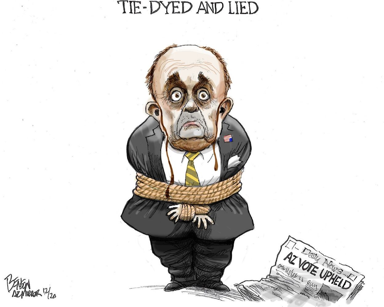 Week in cartoons: Biden's boot, presidential pardons and more