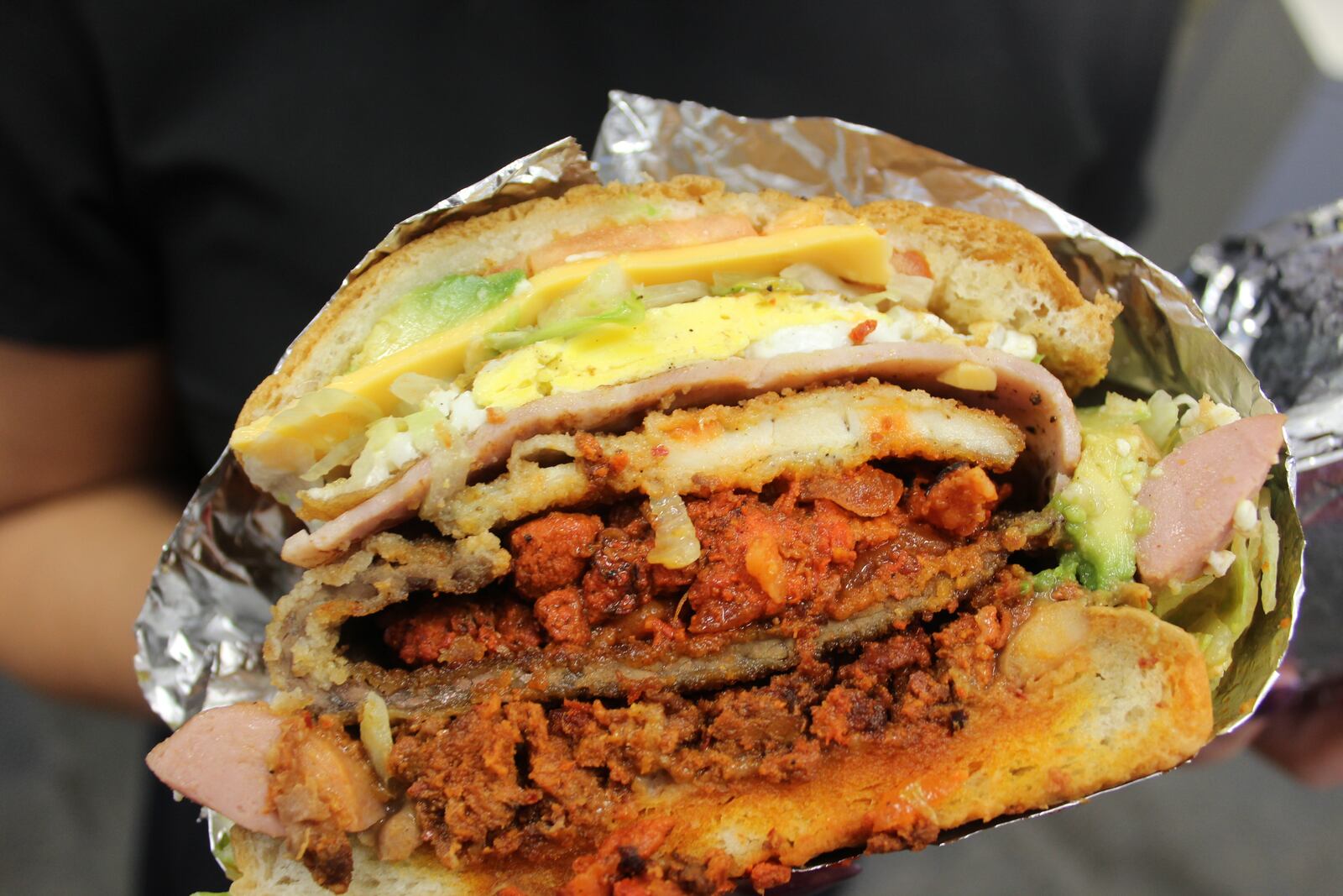 The Cubana Super Torta at La Michoacana #5 Mexican Market is a sandwich you'll want to try.