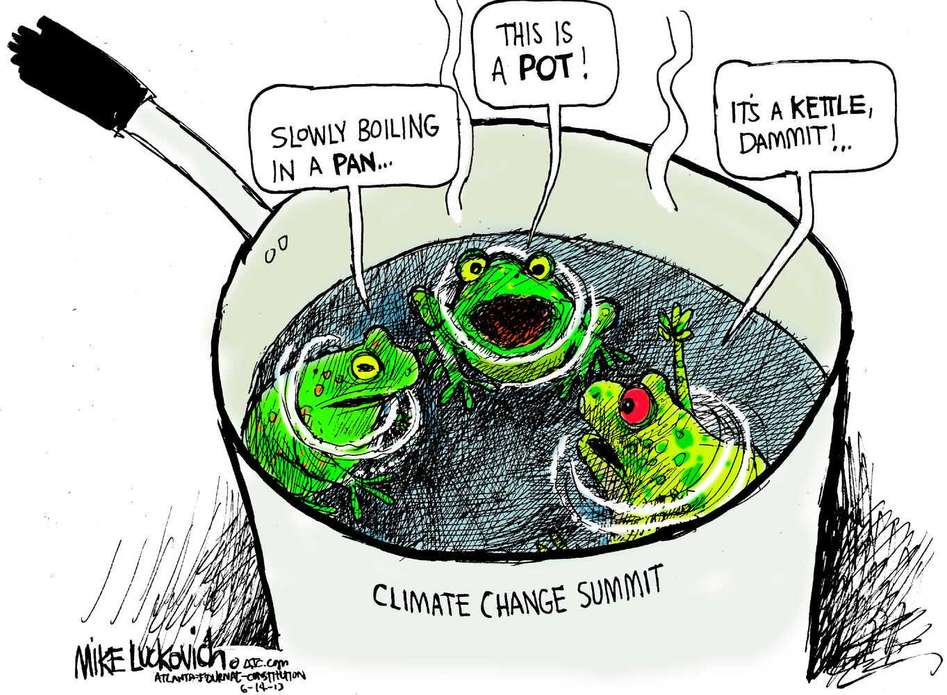 Luckovich: Climate change