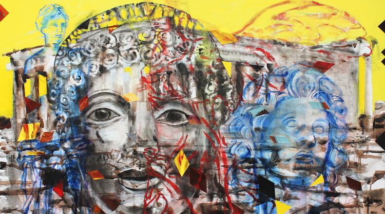 Cynthia Kukla's "Separating the Earth from the Heavens" exhibition opens June 2 at the Edward A. Dixon Gallery in downtown Dayton. CONTRIBUTED