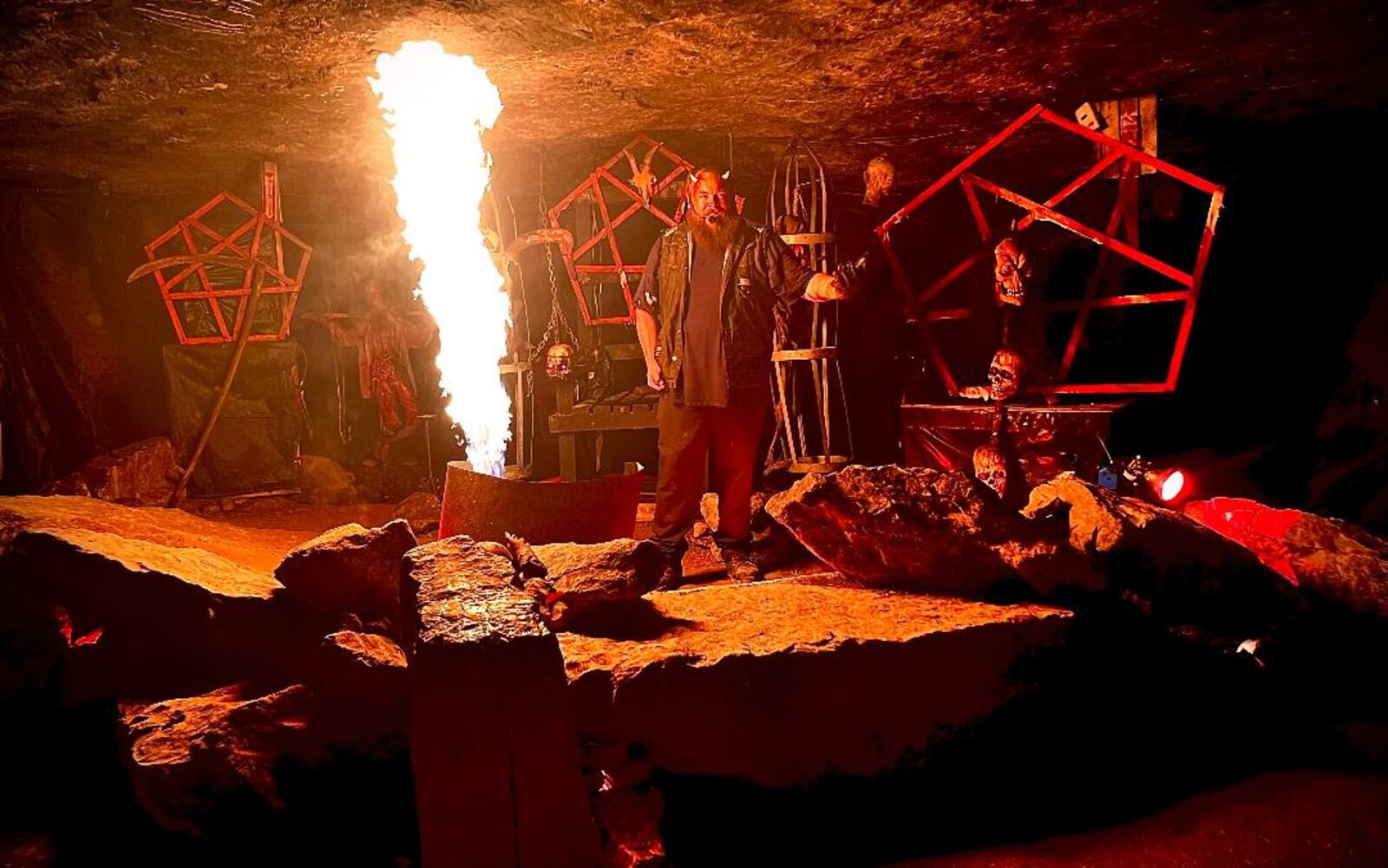 The Lewisburg Haunted Cave opens for the Halloween season on Friday, Sept. 13. CONTRIBUTED
