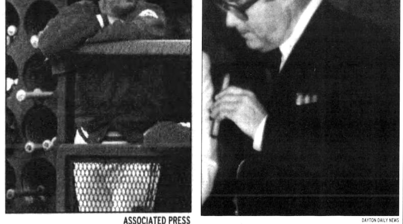 Pete Rose (left) and Richard Skinner (right)