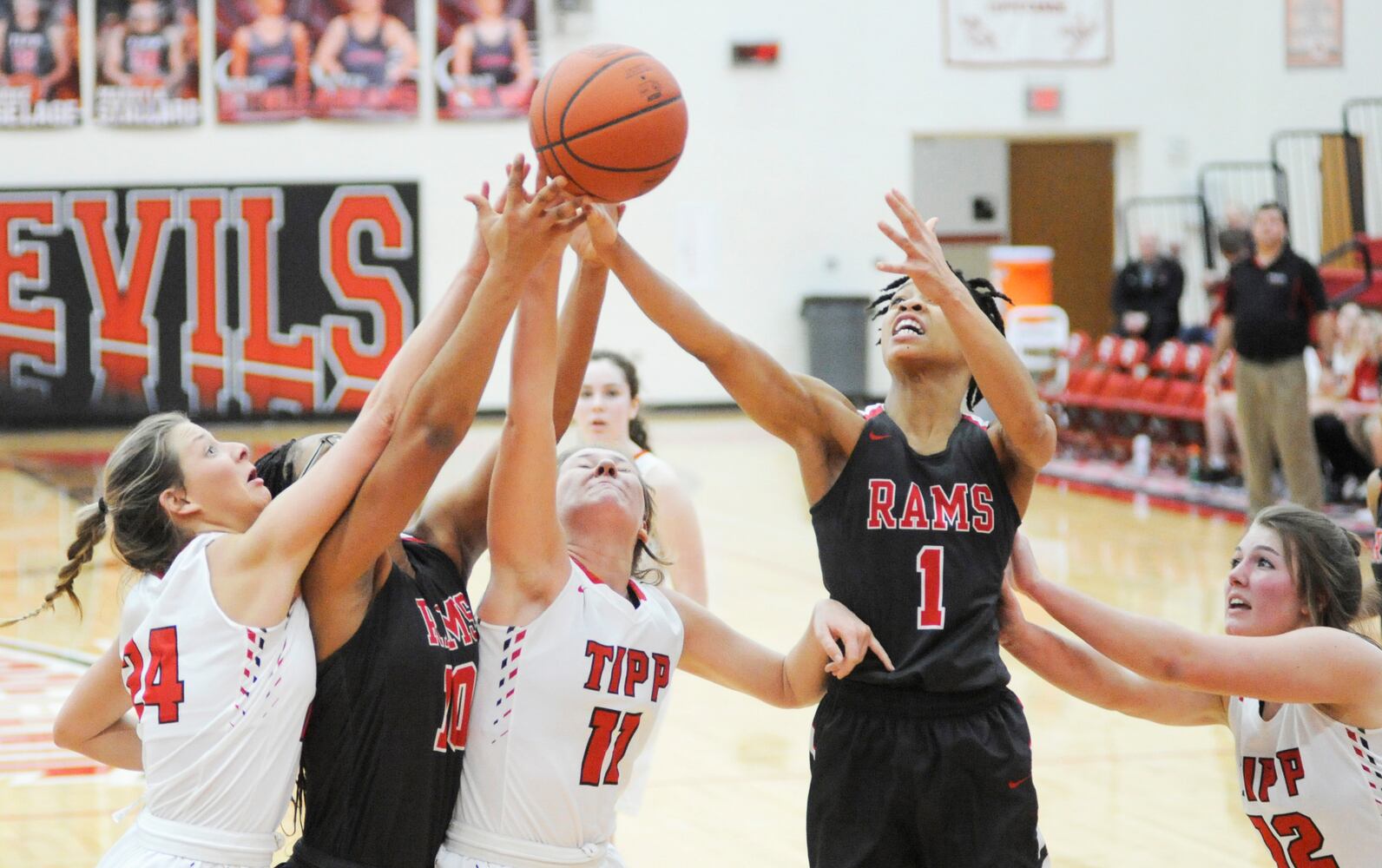 PHOTOS: Trotwood-Madison at Tippecanoe girls basketball