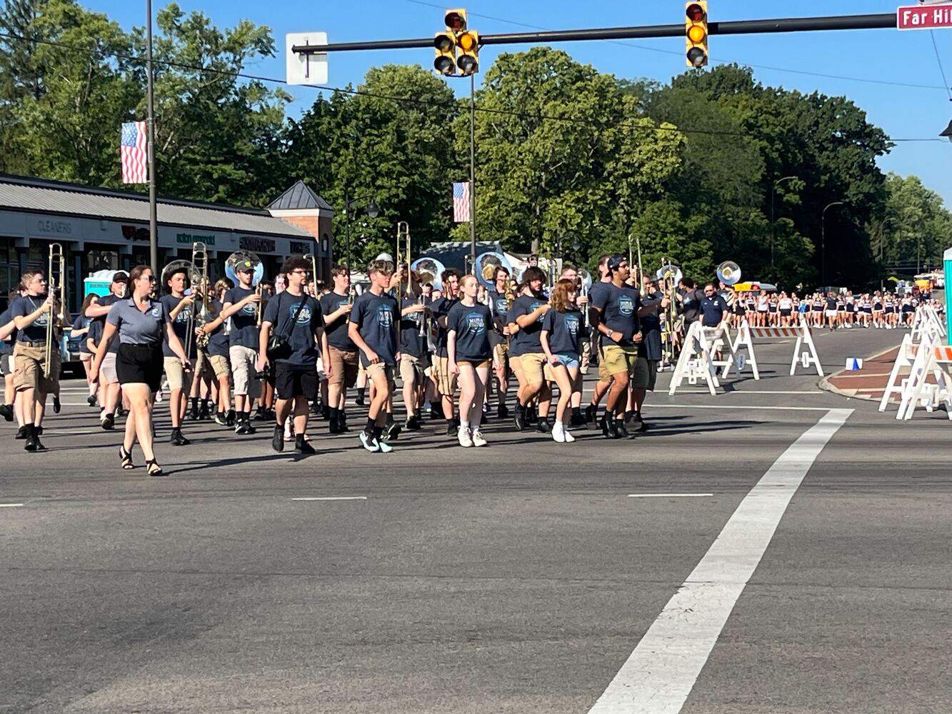 2023 Holiday at Home parade in Kettering