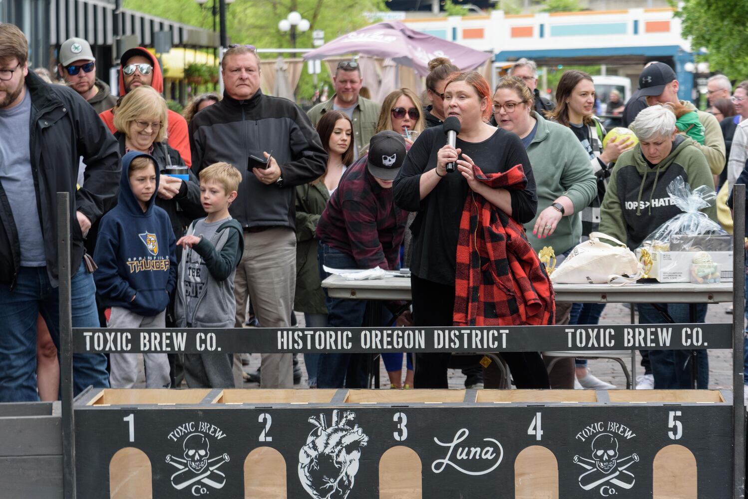 PHOTOS: Did we spot you at the Derby Day Wiener Dog Race in The Oregon District?