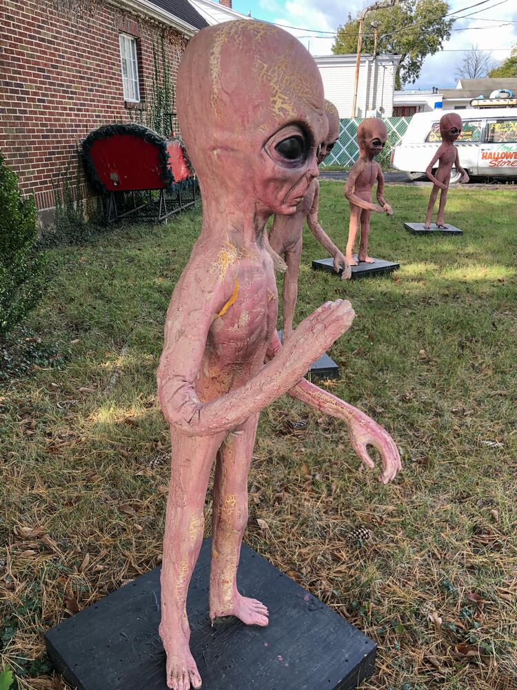 PHOTOS: Larger than life Halloween decorations in downtown Fairborn