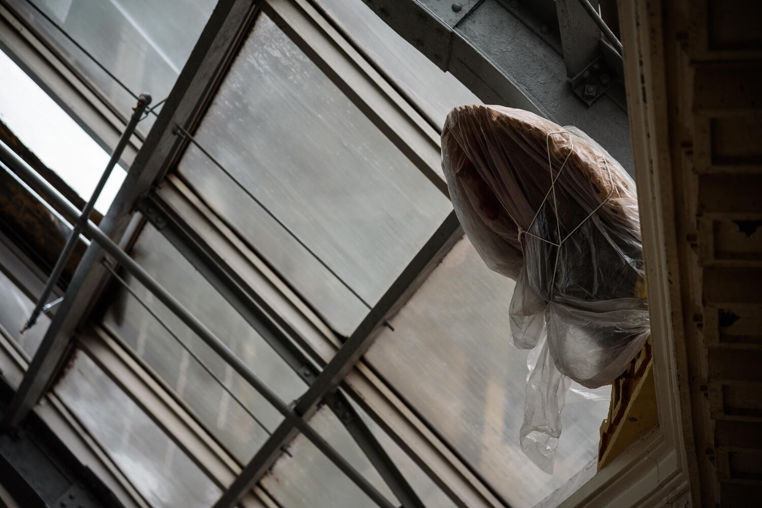 PHOTOS: Behind the scenes on the first day of construction at The Dayton Arcade
