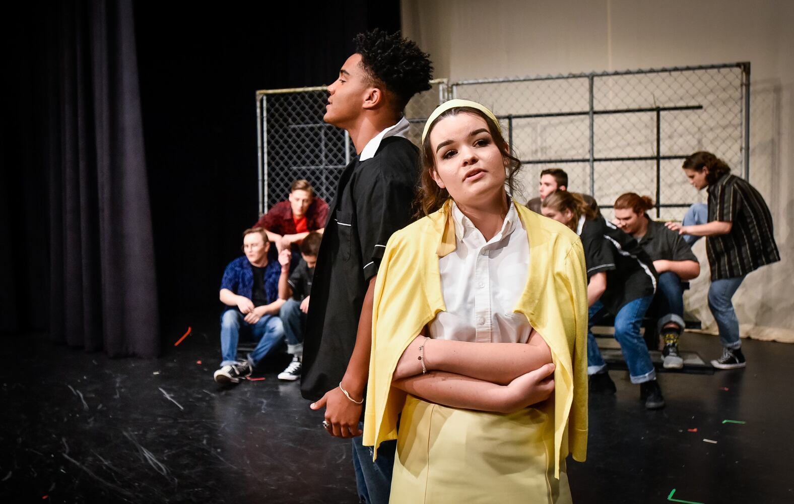 Madison students rehearse for upcoming "Grease" musical