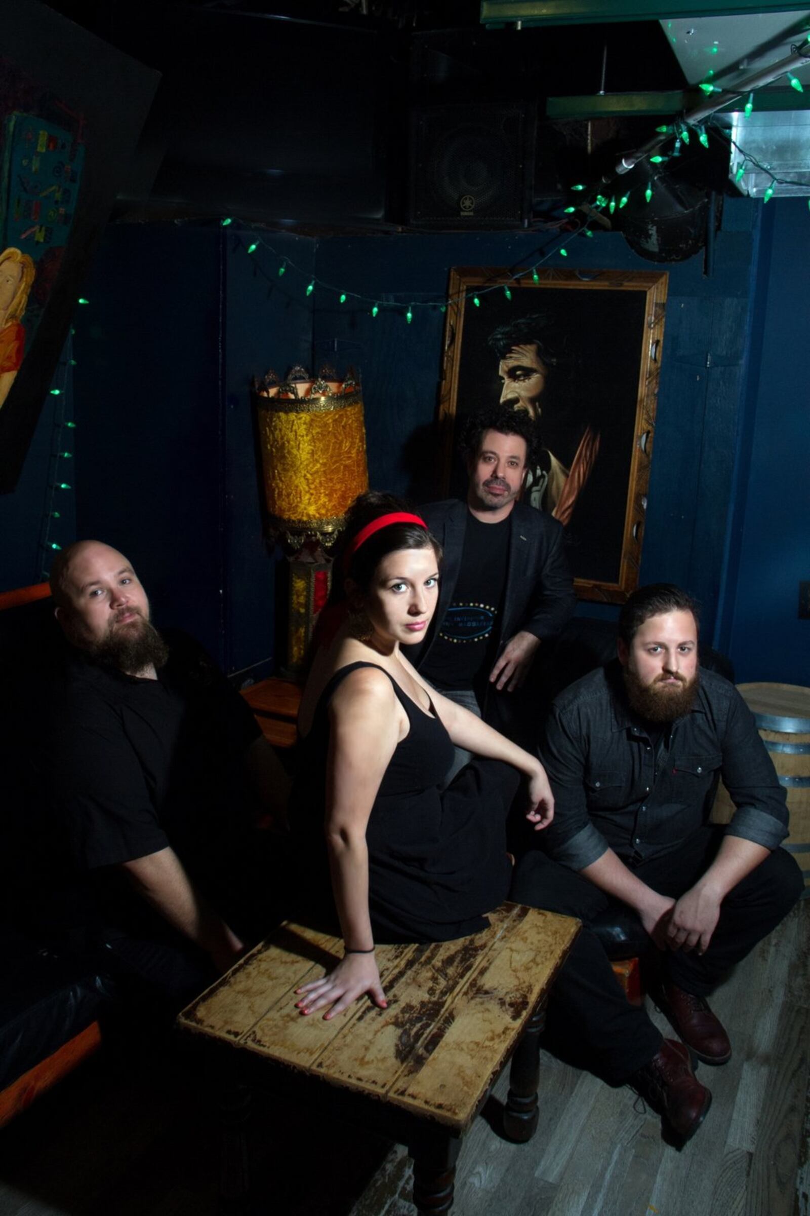 Chicago group the Claudettes, (left to right) Zach Verdoorn, Berit Ulseth, Johnny Iguana and Matt Torre, perform at the Blue Note Bistro in Miamisburg on Friday, April 14. CONTRIBUTED