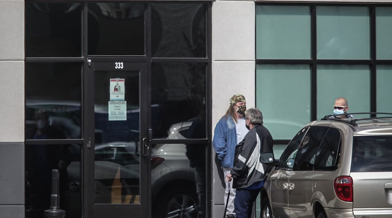 Strawberry Fields on Wayne Avenue in Dayton is one of 57 currently licensed medical marijuana dispensaries in the state. The State of Ohio Board of Pharmacy approved adding 73 more licenses this week. JIM NOELKER/STAFF